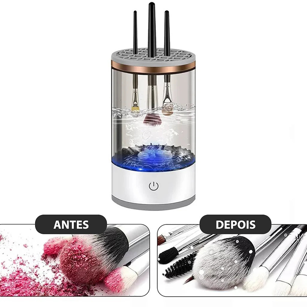 Brush Washer Cleaner Automatic Makeup USB Salon Home