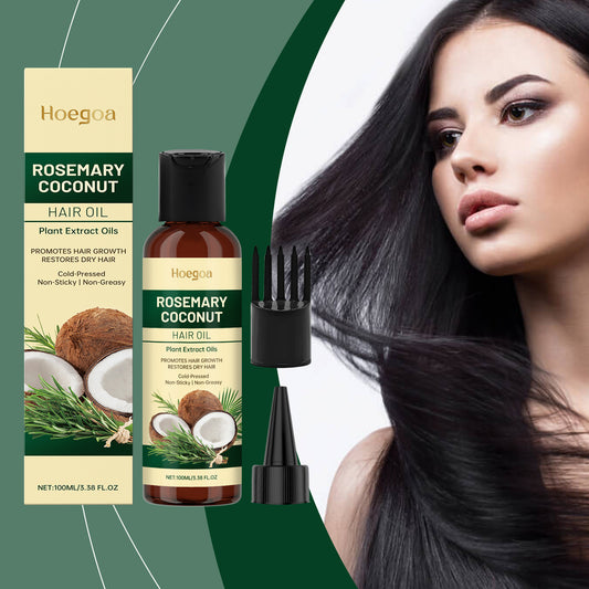 Rosemary Coconut Hair Oil Nourishing Moisturizing Fragrance Care Hair Care