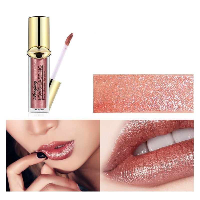 Metallic Pearlescent Matte Lip Gloss