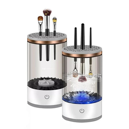 Brush Washer Cleaner Automatic Makeup USB Salon Home