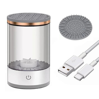 Brush Washer Cleaner Automatic Makeup USB Salon Home