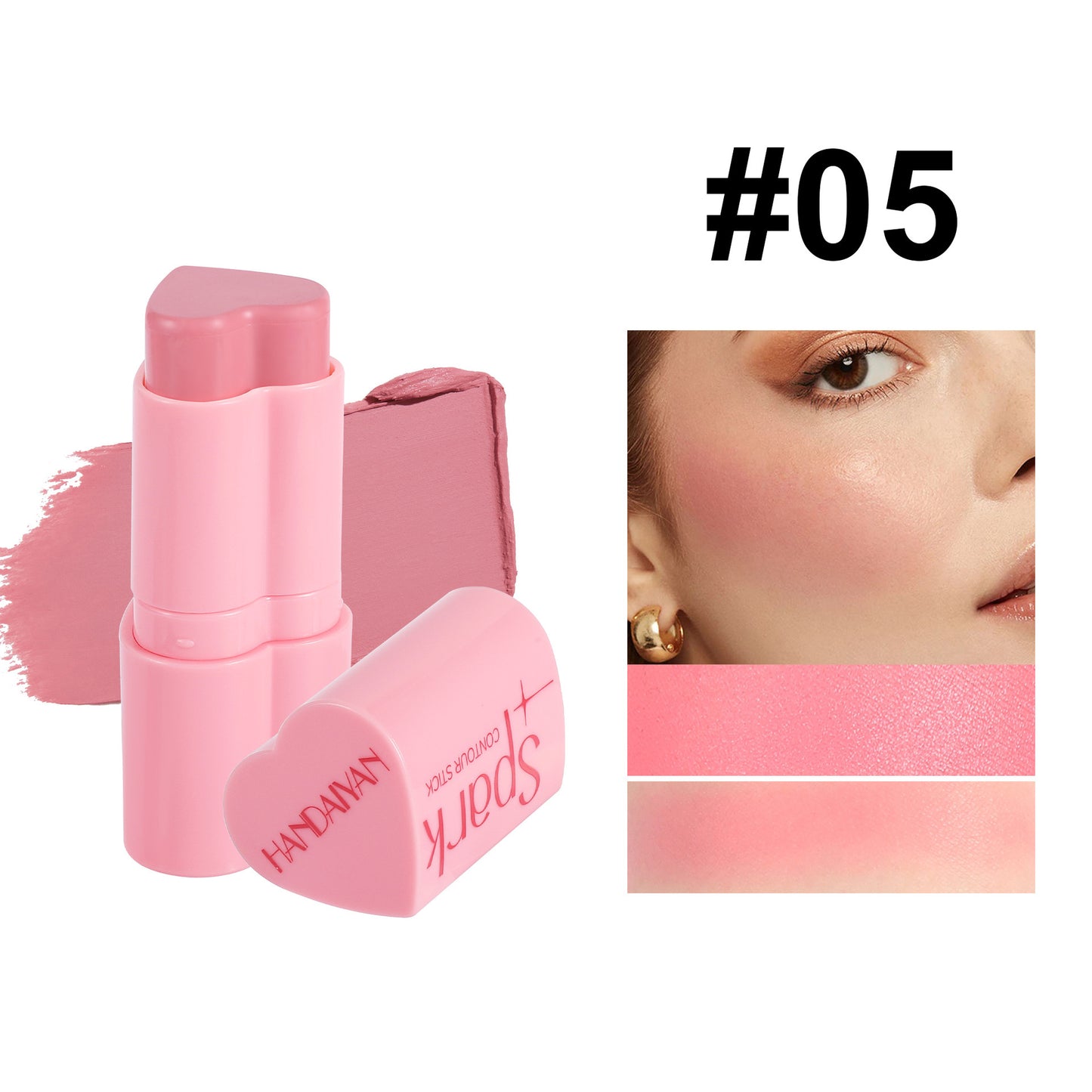 Blusher Highlighter Facial Brightening Contour Stick